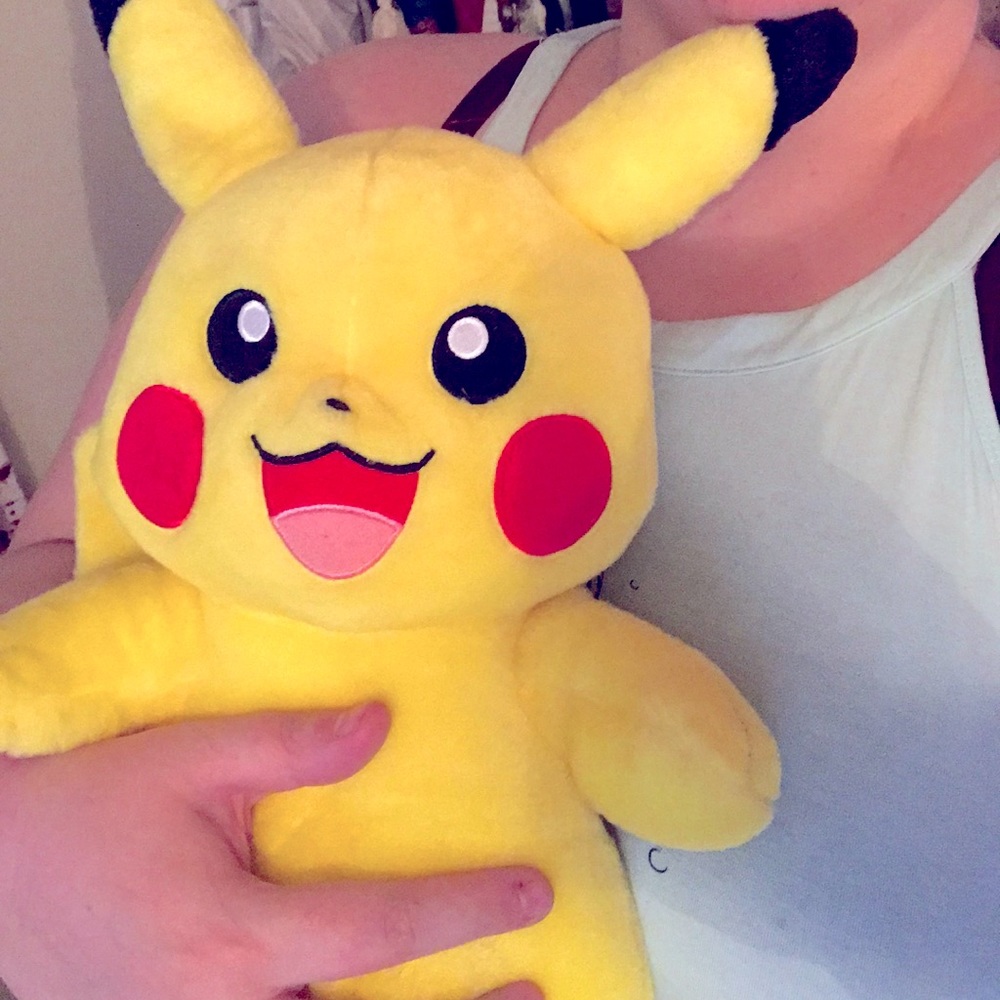 Pikachu Build a Bear plushy